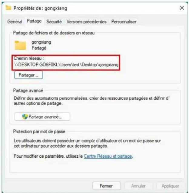 PANTUM M7310DN - Créer un dossier partagé - 4