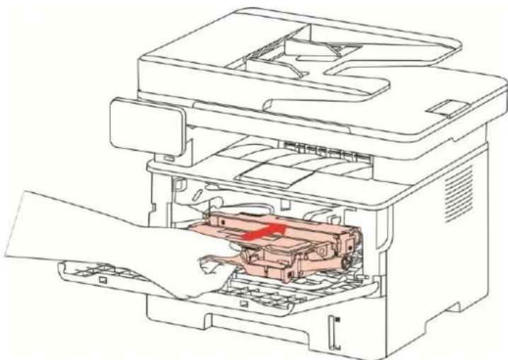 PANTUM M7310DN - Changer la cartouche et le composant de tambour - 8