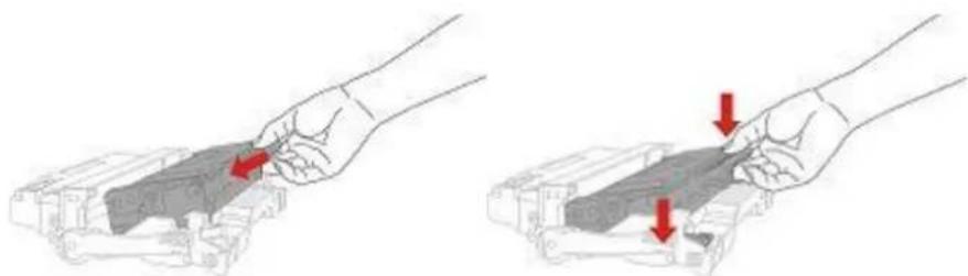 PANTUM M7310DN - Changer la cartouche et le composant de tambour - 7