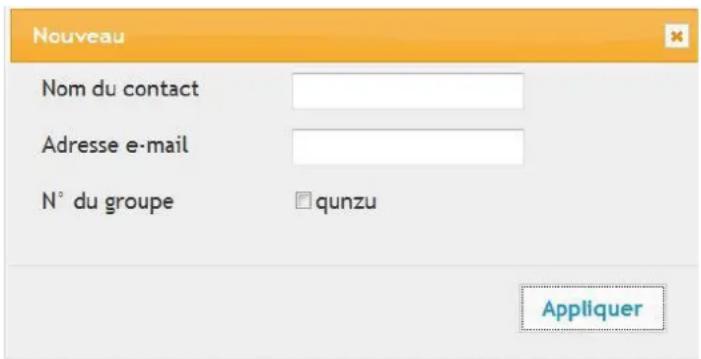 PANTUM M7310DN - configurer le répertoire d'adresse d'email - 2