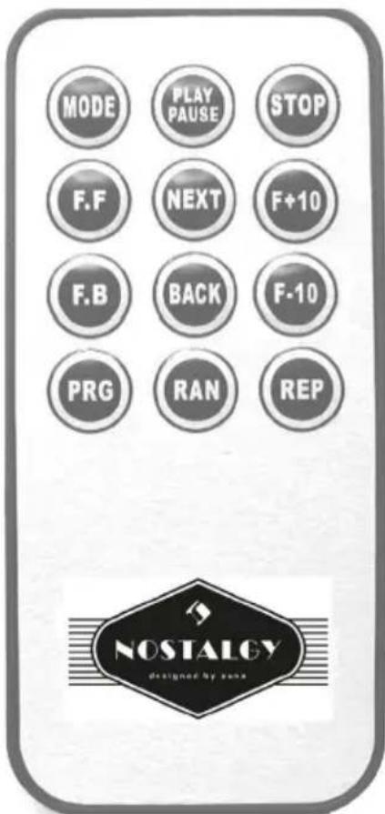 Auna Graceland XXL BT - Remote control - 1