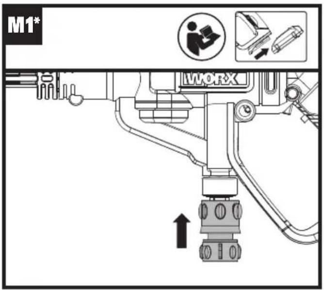 WORX HydroShot WG620.5 - COMPONENT LIST - 22