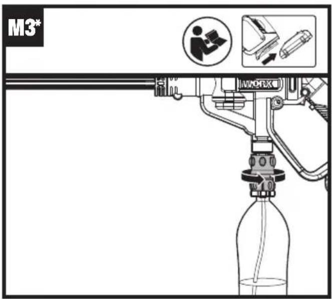 WORX HydroShot WG620.5 - COMPONENT LIST - 24
