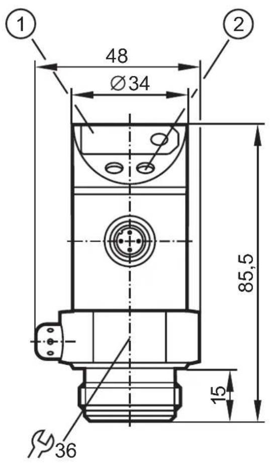 1 48 Ø34 2 85,5 15 36