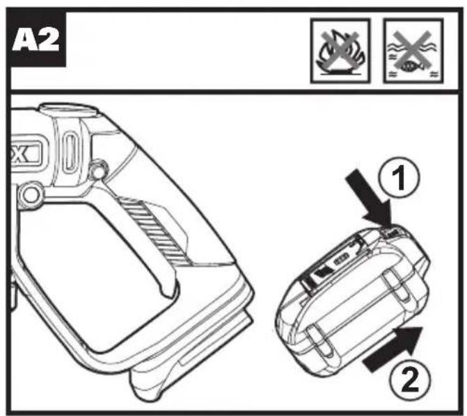 WORX HydroShot WG620.3 - COMPONENT LIST - 2