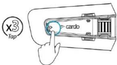 CARDO Packtalk Neo - Écouter la RADIO FM - 5