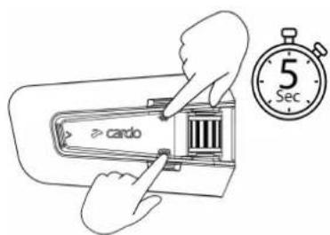CARDO Packtalk Neo - Basculer entre les MODES intercom - 2