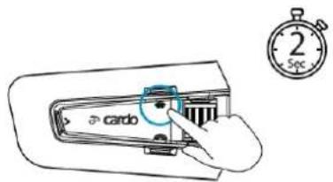 CARDO Packtalk Neo - Couper/reactiver le son d'un GROUPE intercom DMC - 2