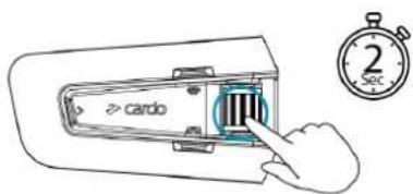 CARDO Packtalk Neo - Couper/reactiver le son d'un GROUPE intercom DMC - 1