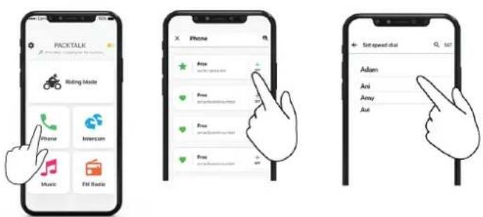 CARDO Packtalk Neo - PASSER Et recevoir des APPELS tellephoniques - 2