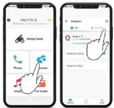 CARDO Packtalk Neo - Basculer entre les MODES intercom - 1