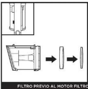FILTRO PREVIO AL MOTOR FILTRO