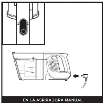 EN LA ASPIRADORA MANUAL