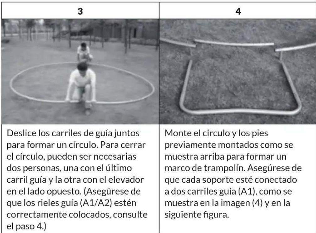 Klarfit Jumpstarter - MONTAJE DEL TRAMPOLIN - 2