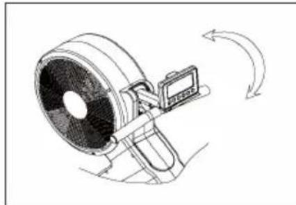 Capital Sports Stream M2 - Adjusting the angle of the computer - 1