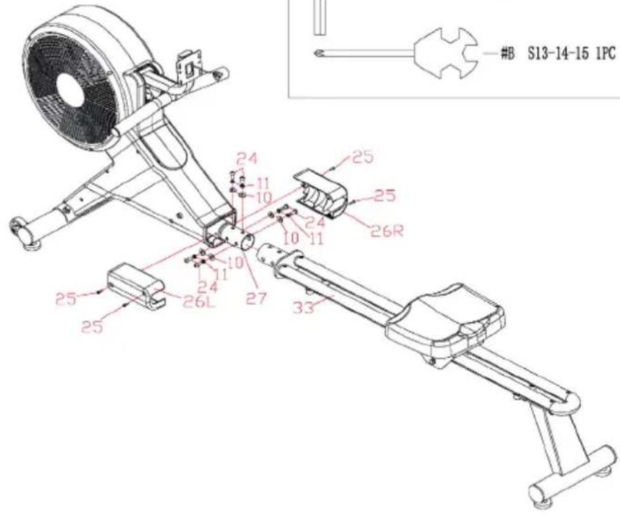 Capital Sports Stream M2 - EINZELTEILE - 9