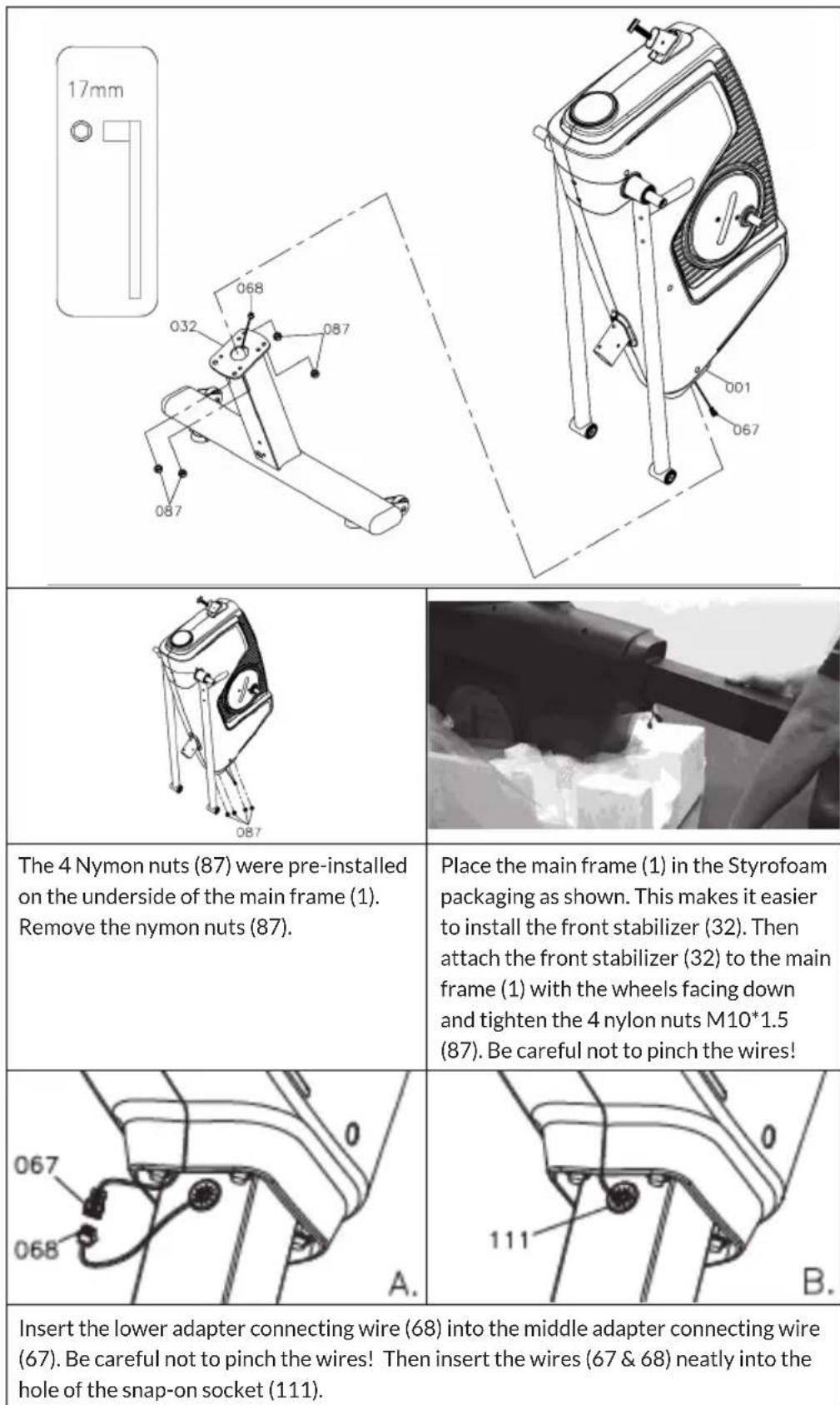 Capital Sports Helix Stride - ASSEMBLY - 1