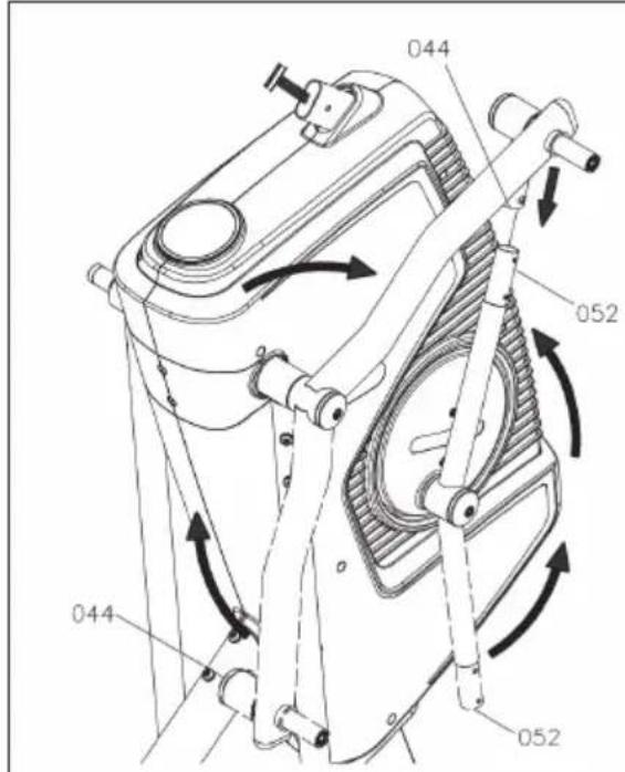 Capital Sports Helix Stride - 6^ passaggio: montare i bracci oscillanti - 4