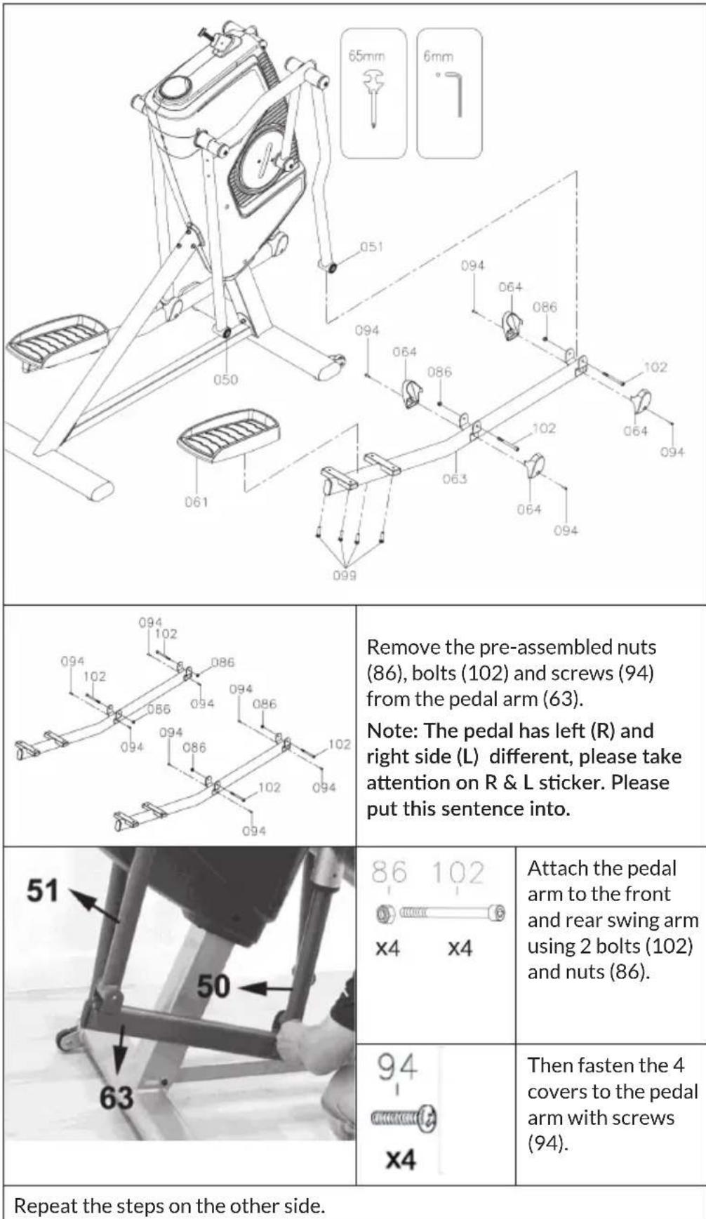 Capital Sports Helix Stride - ASSEMBLY - 13