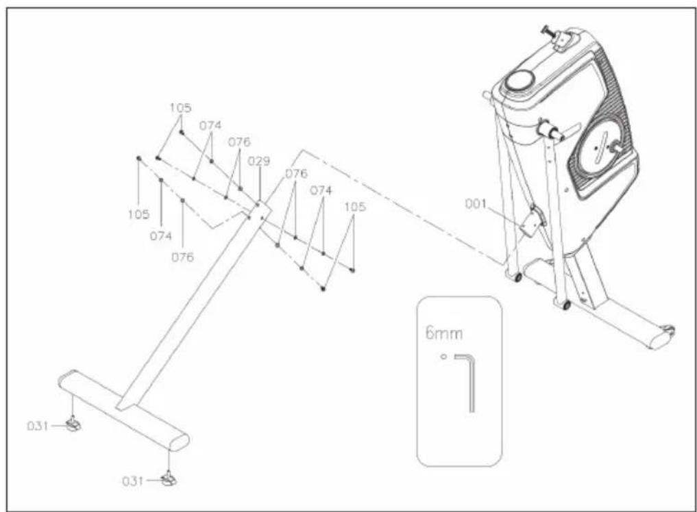 Capital Sports Helix Stride - ASSEMBLAGGIO - 2