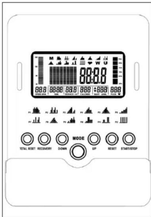 Capital Sports Helix Stride - CONSOLA Y FUNCIONES - 1