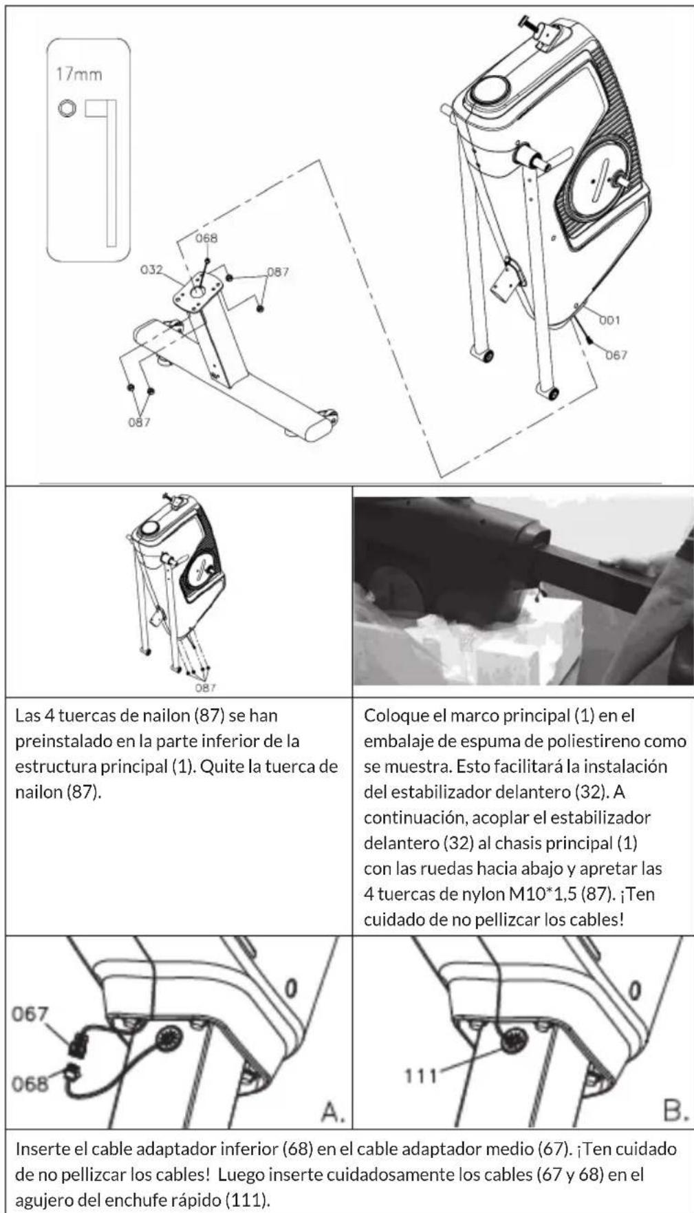 Capital Sports Helix Stride - MONTAJE - 1
