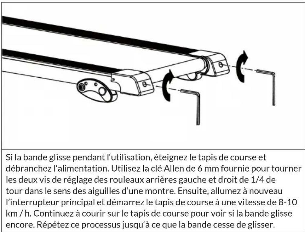 Capital Sports Outrun 2XC - RÉGLAGE DU TAPIS DE COURSE - 3