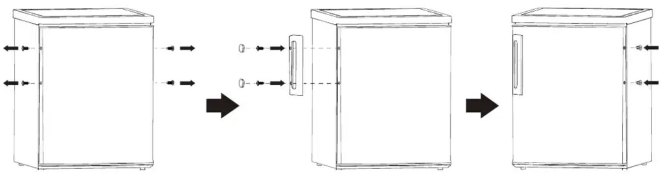Veripart VPKK143W - Install door handle - 1