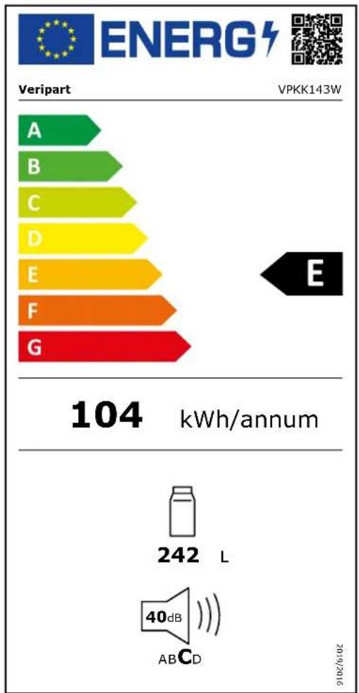 Veripart VPKK143W - 2