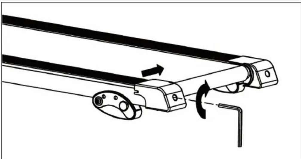 Capital Sports Pacemaker F60 - AANPASSEN VAN DE LOOPBAND - 1