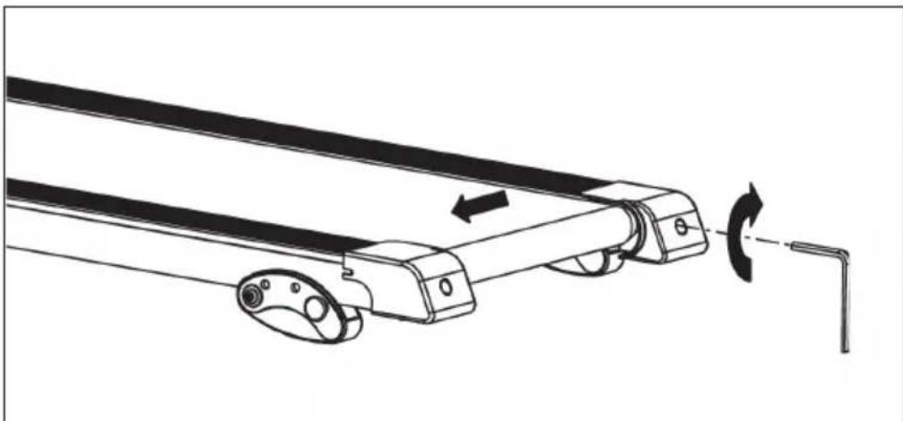 Capital Sports Pacemaker F60 - RÉGLAGE DU TAPIS DE COURSE - 2