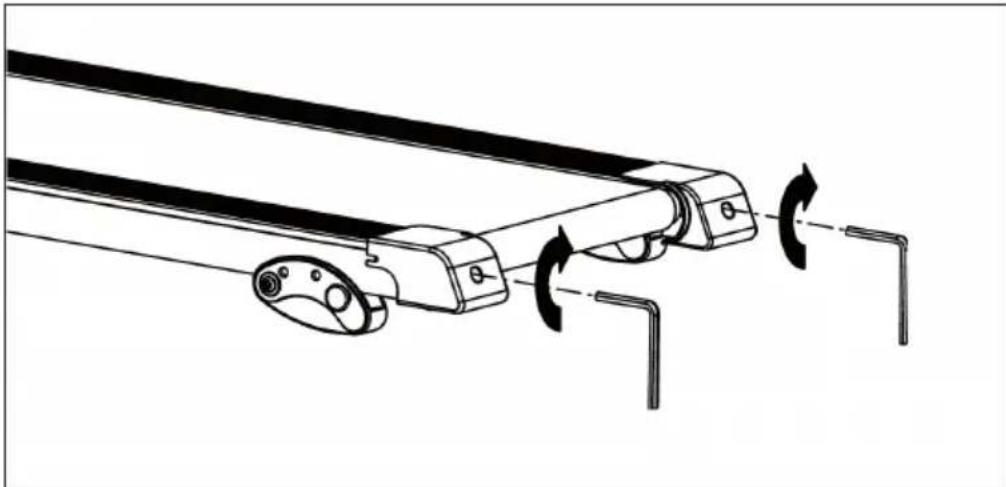 Capital Sports Pacemaker F60 - AJUSTE DE LA CINTA DE CORRER - 3