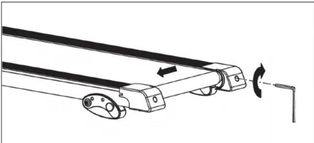 Capital Sports Pacemaker F60 - AANPASSEN VAN DE LOOPBAND - 2