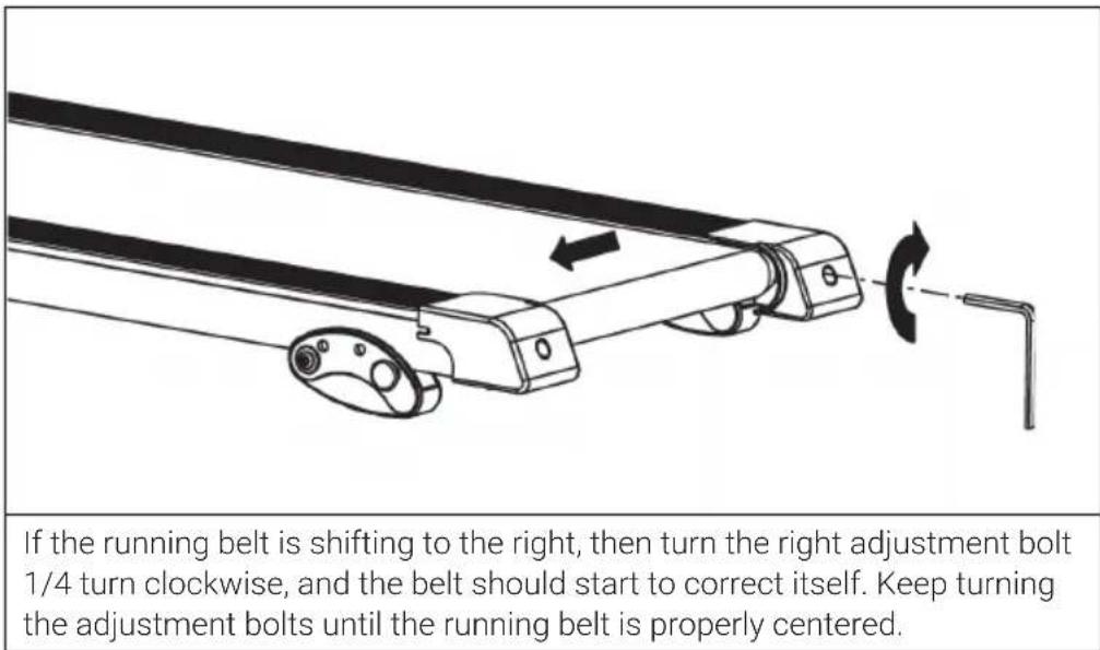 Capital Sports Pacemaker F60 - BELT ADJUSTMENT - 2