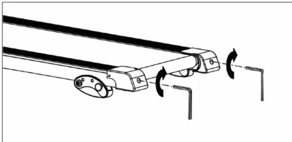 Capital Sports Pacemaker F60 - AANPASSEN VAN DE LOOPBAND - 3