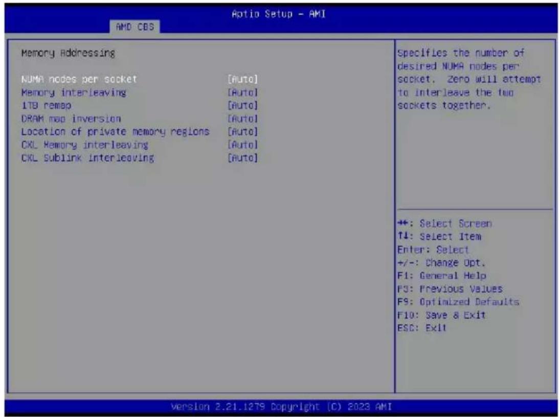 GIGABYTE MZ73LM0 - 2-3-2 DF Common Options - 2