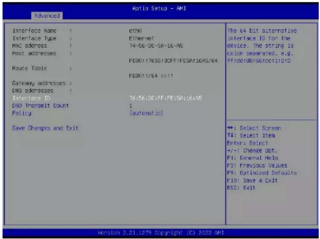 GIGABYTE MZ73LM0 - 2-2-21 MAC IPv6 Network Configuration - 1