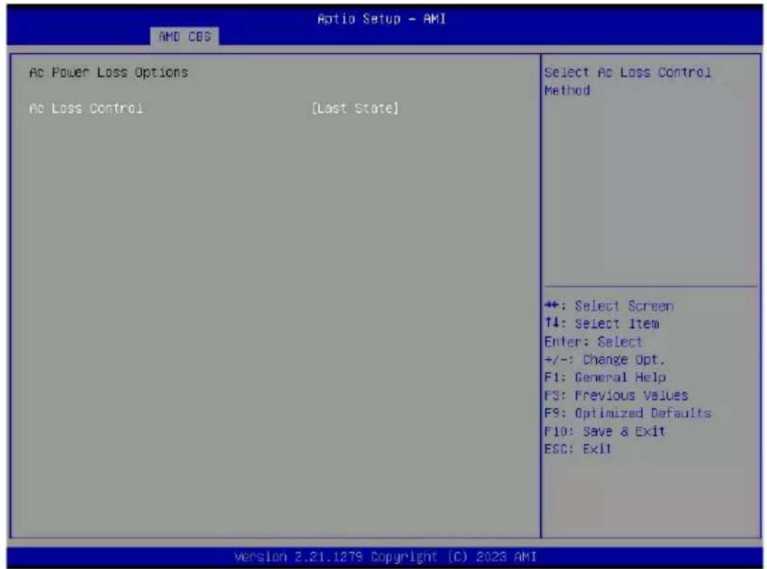 GIGABYTE MZ73LM0 - 2-3-5-4 AC Power Loss Options - 1