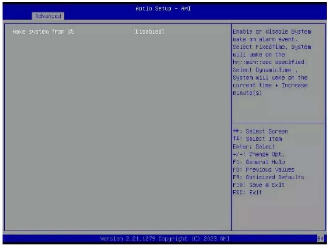 GIGABYTE MZ73LM0 - 2-2-5 S5 RTC Wake Settings - 1