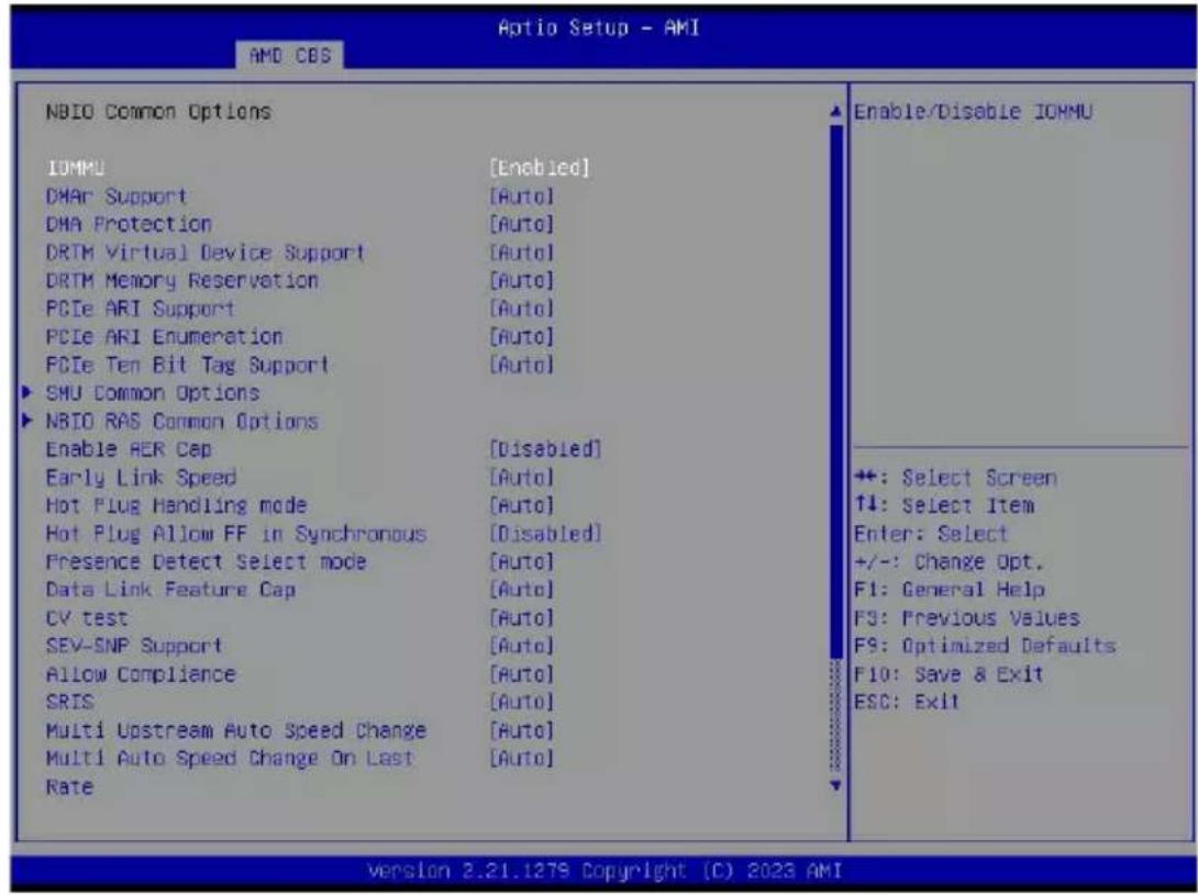GIGABYTE MZ73LM0 - 2-3-4 NBIO Common Options - 1