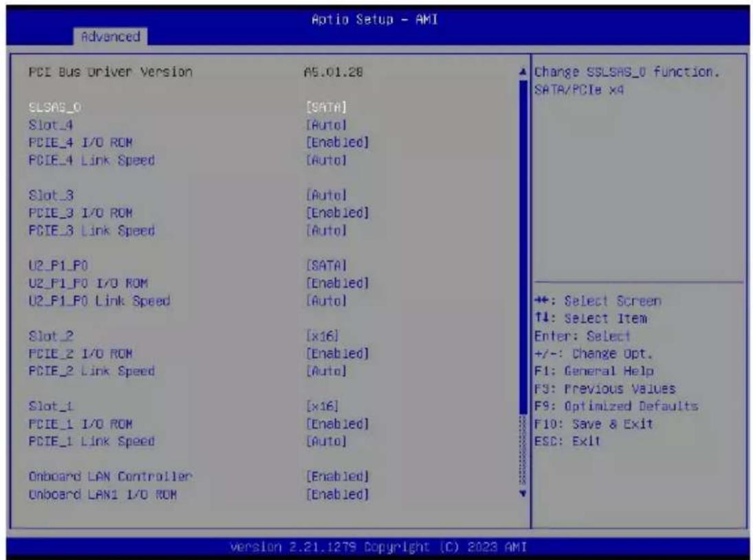 GIGABYTE MZ73LM0 - 2-2-8 PCI Subsystem Settings - 1