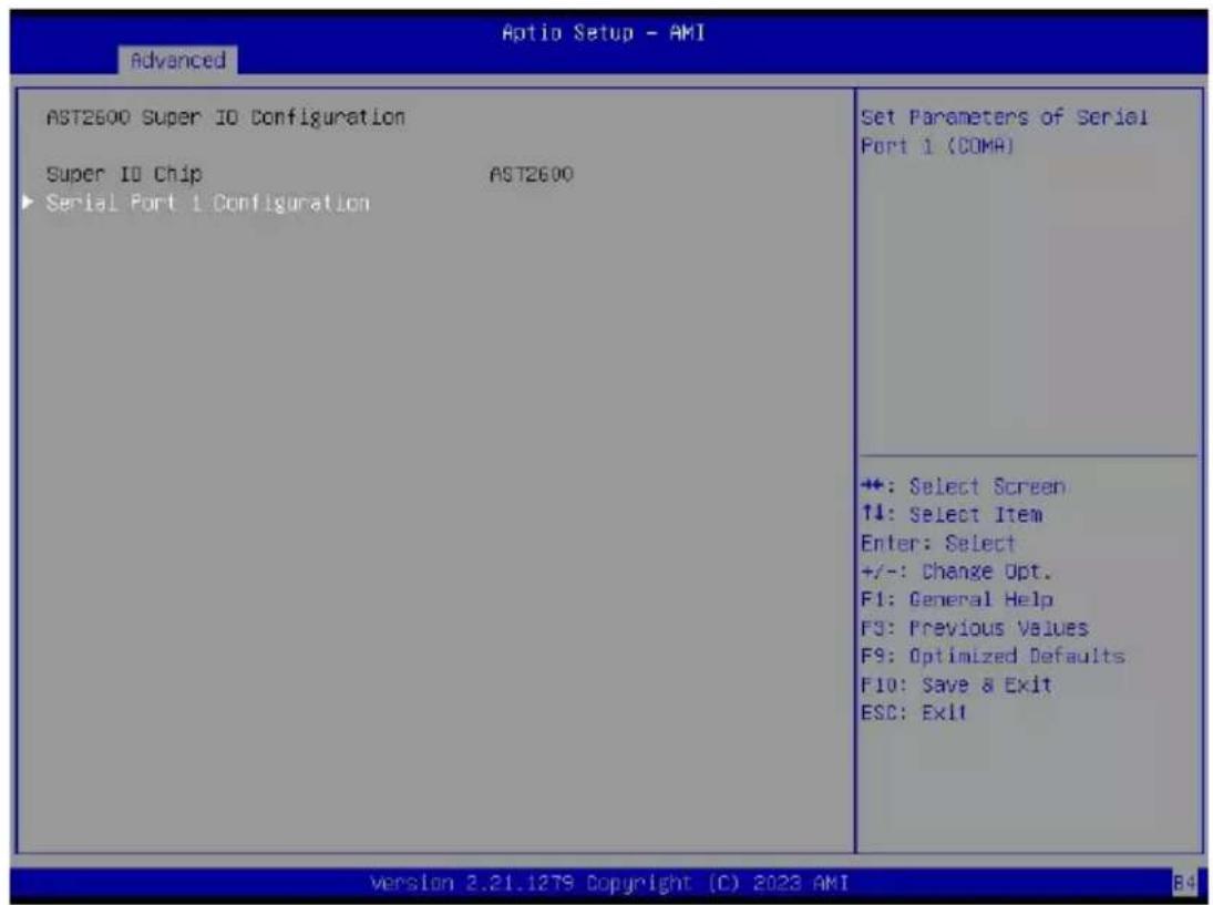 GIGABYTE MZ73LM0 - 2-2-4 AST2600 Super IO Configuration - 1