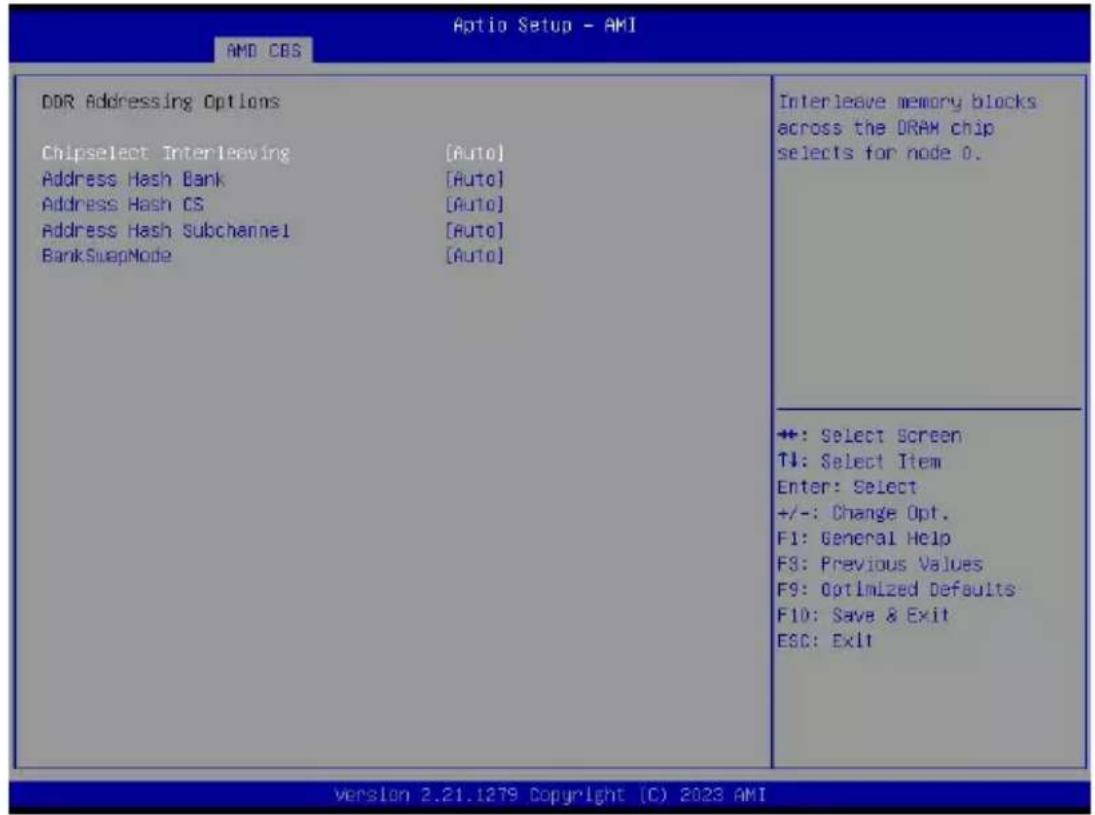 GIGABYTE MZ73LM0 - 2-3-3-1 DDR Addressing Options - 1