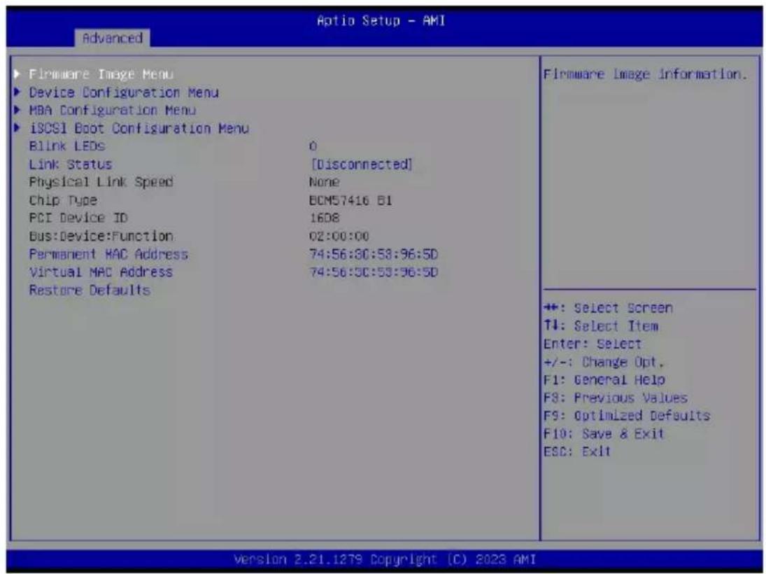 GIGABYTE MZ73LM0 - 2-2-18 Broadcom BCM57416 10GBASE-T Network Connection - 1