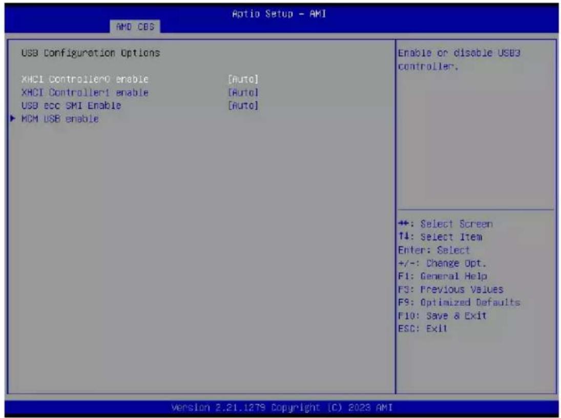 GIGABYTE MZ73LM0 - 2-3-5-3 USB Configuration Options - 1