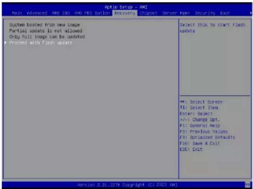 GIGABYTE MZ73LM0 - 2-10 BIOS Recovery - 1