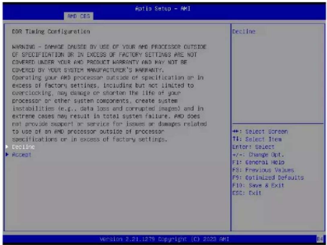 GIGABYTE MZ73LM0 - 2-3-3-2-1 DDR Power Options - 1