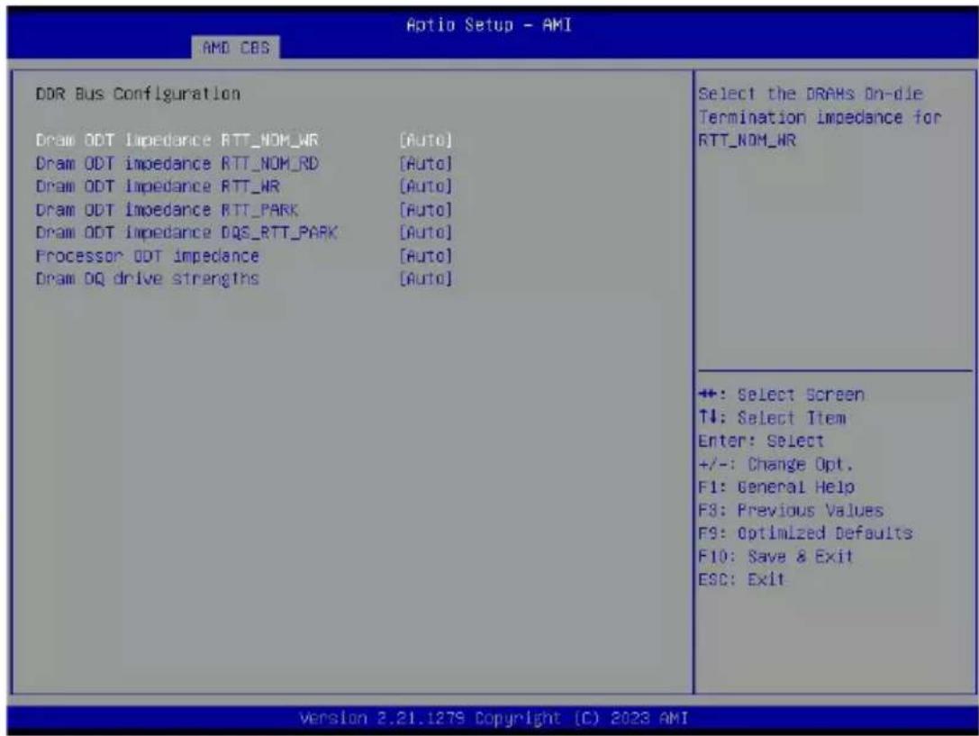 GIGABYTE MZ73LM0 - 2-3-3-5 DDR Bus Configuration - 1