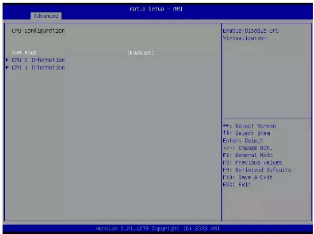 GIGABYTE MZ73LM0 - 2-2-7 CPU Configuration - 1