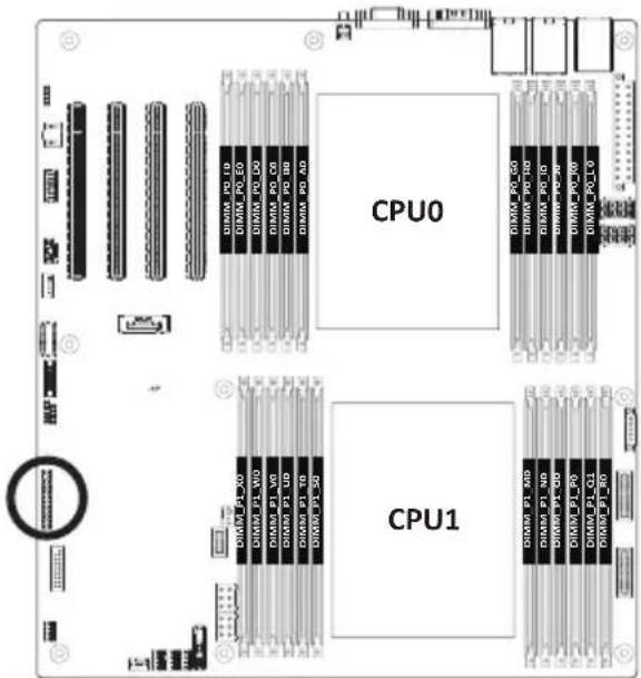 GIGABYTE MZ73LM0 - 16) FP_1 (Front Panel Header) - 1